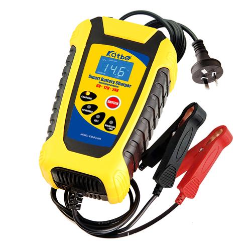 9万个KATBO跨境智能卡车电瓶充电器 24V 5A轮椅车与蓄电池充电的全能解决方案